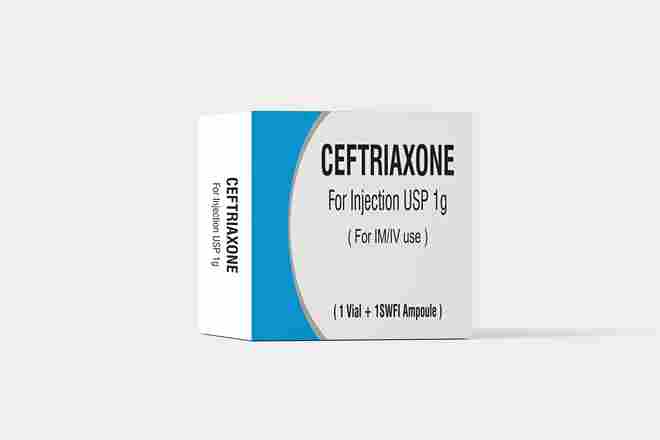 CEFTRIAXONE For Injection USP 1g